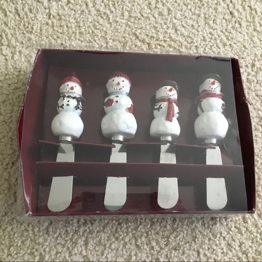 Warm Wishes Snowmen butter spreaders